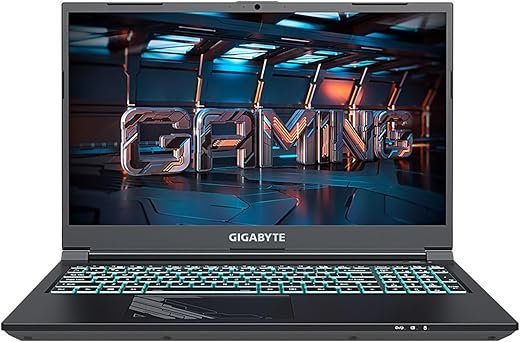 Notebook Gamer Gigabyte G5 (Core i5/ 12500H/ 16GB DDR4/ 512GB SSD/VGA RTX 4060/ Win 11 Home/Tela 15.6 FHD) Preto